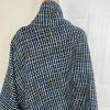 Jones New York Tweed Wrap Knit Cape Poncho Shawl One Size Toggle Closure