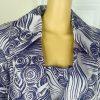 St Anthony Polyester Metallic Blazer Size 16W Purple Silver Shawl Collar New