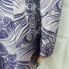 St Anthony Polyester Metallic Blazer Size 16W Purple Silver Shawl Collar New