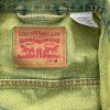 LEVI STRAUSS Women Wash Green Distressed Embroidered Denim Size M