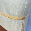Ben Marc Int Polyester Rayon Skirt Suit Top 12 Yellow Gold Beaded Sequin 3PC
