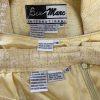 Ben Marc Int Polyester Rayon Skirt Suit Top 12 Yellow Gold Beaded Sequin 3PC