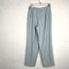 LARRY LEVINE Vtg Double Breasted Pant Suit Size 12 Powder Blue Business Career
