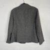 Le Suit Women Polyester Pant Suit 14W Gray Lined Career Business Classic