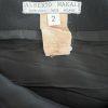 Alberto Makali Asymmetrical Skirt Size 2 Black With Details Ruffle High Low