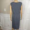 Kasper Polyester Stretch Lined Dress Size 16 Suit Size 18 Faded Blue 2PC
