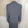 Kasper Polyester Stretch Lined Dress Size 16 Suit Size 18 Faded Blue 2PC