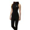 Puma Black White Full Body Slimming Slender Overall Jumpsuit Tight Fit Size XXL