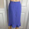 Collections Le Suit Polyester Skirt Suit Size 14P Pale Purple Ruffle Women Lined