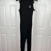 Puma Black White Full Body Slimming Slender Overall Jumpsuit Tight Fit Size XXL