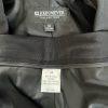 John Meyer Polyester Pant Suit 14 Solid Black Lined Peak Collar Embellished 2PC