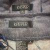 KASPER Women 2PC Blue Denim Linen Open Front Belted Career Skirt Suit Size 8