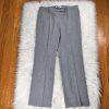 KASPER Women 1PC Light Gray Polyester Elastane Lined Career Dress Pant Size 12P