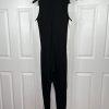 Puma Black White Full Body Slimming Slender Overall Jumpsuit Tight Fit Size XXL