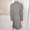 EVAN PICONE 2PC Gray Striped Polyester Rayon Stretch  Career Skirt Suit Size 10