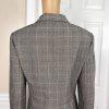 EVAN PICONE 2PC Gray Striped Polyester Rayon Stretch  Career Skirt Suit Size 10