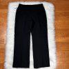 New EVAN PICONE 2PC Black Polyester Lined Peak Collar Pant Suit SZ 12 MSRP &200