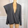 10-3297.jpg INC INTERNATIONAL Concepts 2PC Gray Polyester Rayon Stretch Pant(12) Suit (14)