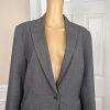 10-3299.jpg INC INTERNATIONAL Concepts 2PC Gray Polyester Rayon Stretch Pant(12) Suit (14)