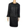 MICHAEL KORS 2PC Tweed Sequin  Lined Mismatch Formal Dress (SZ 14P) Suit (SZ 14)