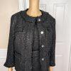 MICHAEL KORS 2PC Tweed Sequin  Lined Mismatch Formal Dress (SZ 14P) Suit (SZ 14)