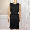 MICHAEL KORS 2PC Tweed Sequin  Lined Mismatch Formal Dress (SZ 14P) Suit (SZ 14)