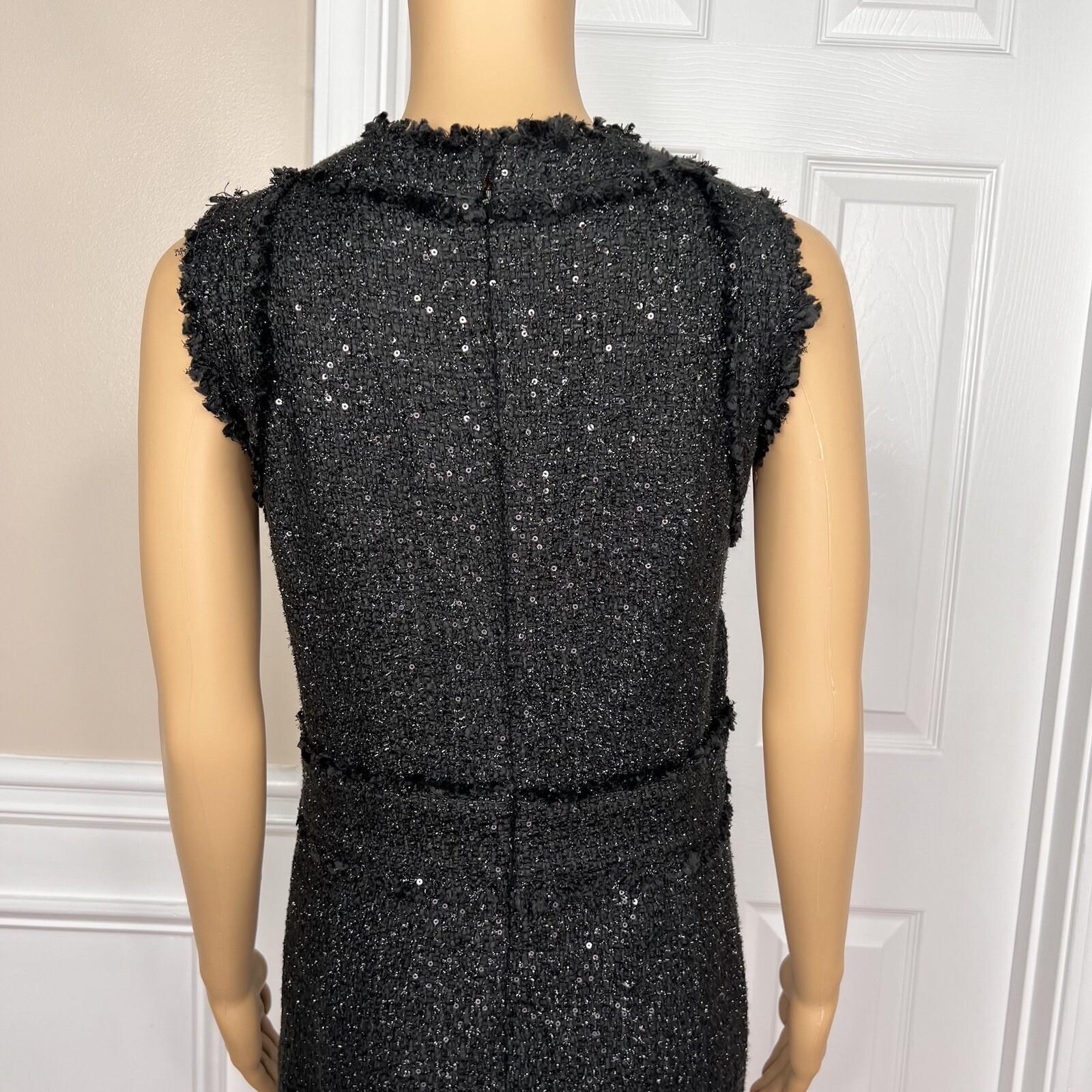 MICHAEL KORS 2PC Tweed Sequin  Lined Mismatch Formal Dress (SZ 14P) Suit (SZ 14)