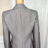 10-3419.jpg EVAN PICONE Light Gray Polyester Lined Peak Collar Career Blazer Suit Size 4