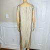Kasper Polyester Metallic Dress Suit 24W Champagne Gold Belted Cocktail 2PC New