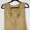 Marena Tank Style Compression Bodysuit Short Size 3X Thigh Length Tan