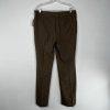 10-3502.jpg Larry Levine Polyester Rayon Spandex Pant Suit 12 Camel Belted Business 2PC New