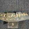 St John Basics By Marie Gray Tight Knit Stretch Skirt Size 6 Black Pencil Luxury