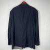 Vinci Men Suit 50XL Pants 45XLx33 Navy Blue Notch Lapel Designed In Italy 2PC