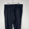 Vinci Men Suit 50XL Pants 45XLx33 Navy Blue Notch Lapel Designed In Italy 2PC
