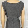 Carissimo Polyester Viscose Faux Fur Skirt Suit Top 14 Black White  Cocktail 3PC
