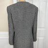 Carissimo Polyester Viscose Faux Fur Skirt Suit Top 14 Black White  Cocktail 3PC