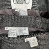 Carissimo Polyester Viscose Faux Fur Skirt Suit Top 14 Black White  Cocktail 3PC