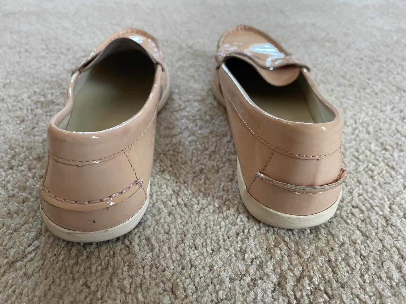 COLE HAAN Grand.OS Pinch Maine Classic Women Pink Leather Loafer Shoe 7B