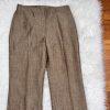 KASPER Women 2PC Brown Polyester Lined Career Pant Suit Size 8