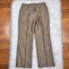 KASPER Women 2PC Brown Polyester Lined Career Pant Suit Size 8