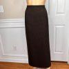 KASPER 3PC Brown Gold Beige Tweed Polyester Lined Cocktail Skirt Suit Top Size 6