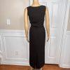 KASPER 3PC Brown Gold Beige Tweed Polyester Lined Cocktail Skirt Suit Top Size 6