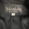 MOSHITA COUTURE Women 1PC Black Beaded Polyester Lined Blazer Size 16