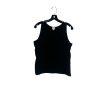 Armani Collezioni Women Silk Sleeveless Tank Top Blouse Size 10 Black Side Zip