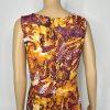 Ashro Polyester Maxi Dress Size M V Neck Sleeveless Floral Multicolor Layered