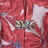 New Dorinda Clark Cole Dress Suit Coat Set 10 Violet Jacquard Rhinestone Party