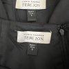 Rickie Freeman Teri Jon Silk Wool Skirt Suit 8 Sequin Feather Fringe  Lined 2PC