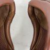 Johnson & Murphy Stanton Run Off Venetian Calfskin Shoes 11.5 XW Brown Leather