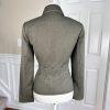 Kasper Women Polyester Rayon Spandex Blazer Size 8 Green Lined Career
