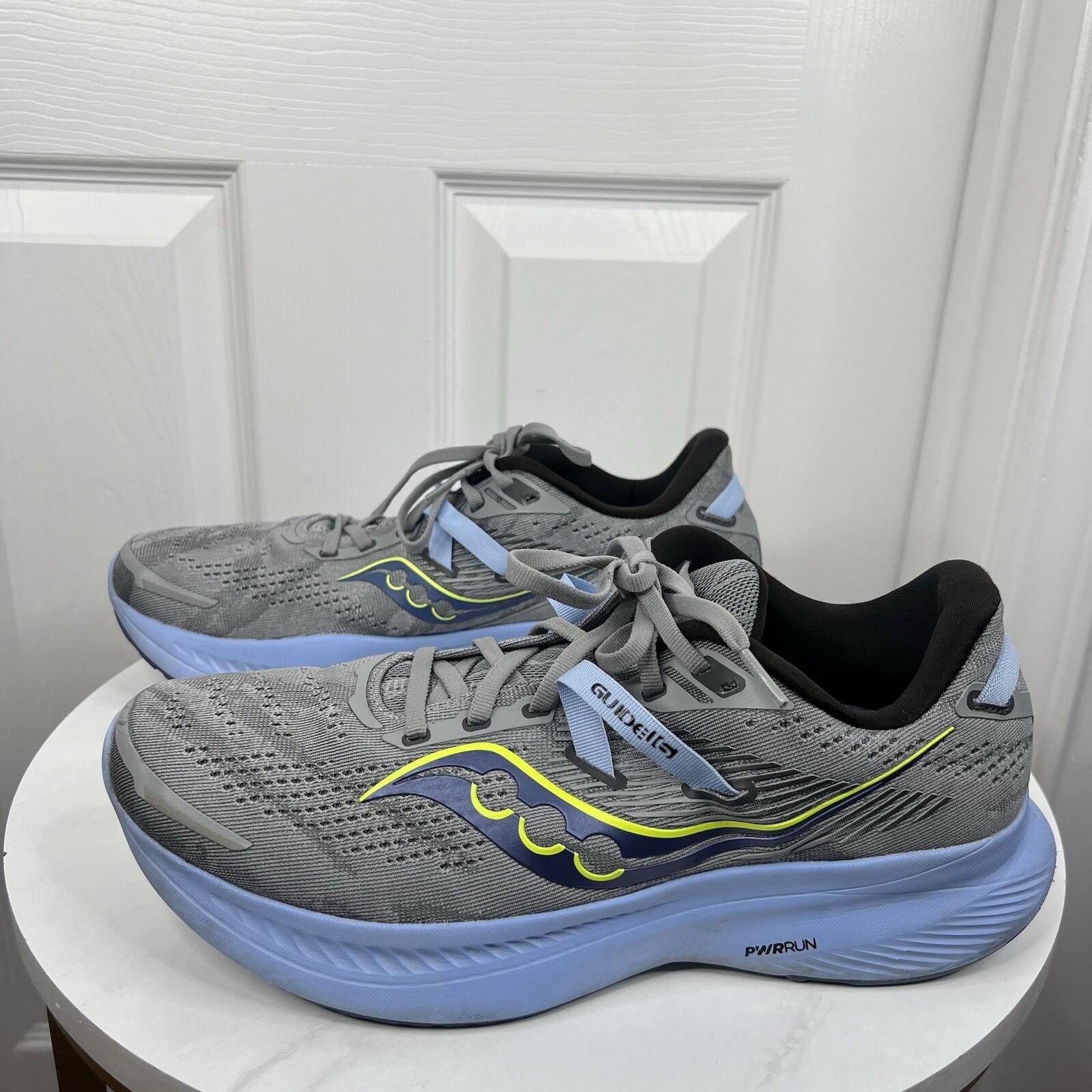 10-3747.jpg Saucony Guide 16 Women Running Shoes Size 11 Sneakers Blue Gray